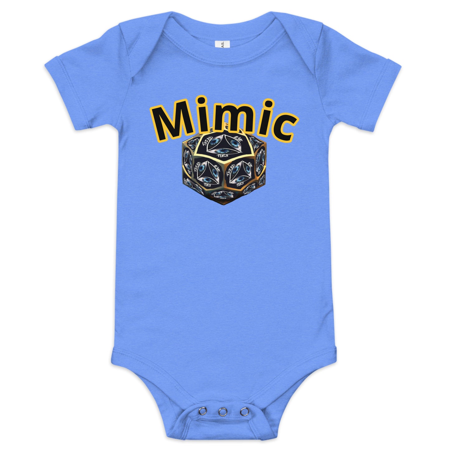 Mimic tear Baby short sleeve one piece