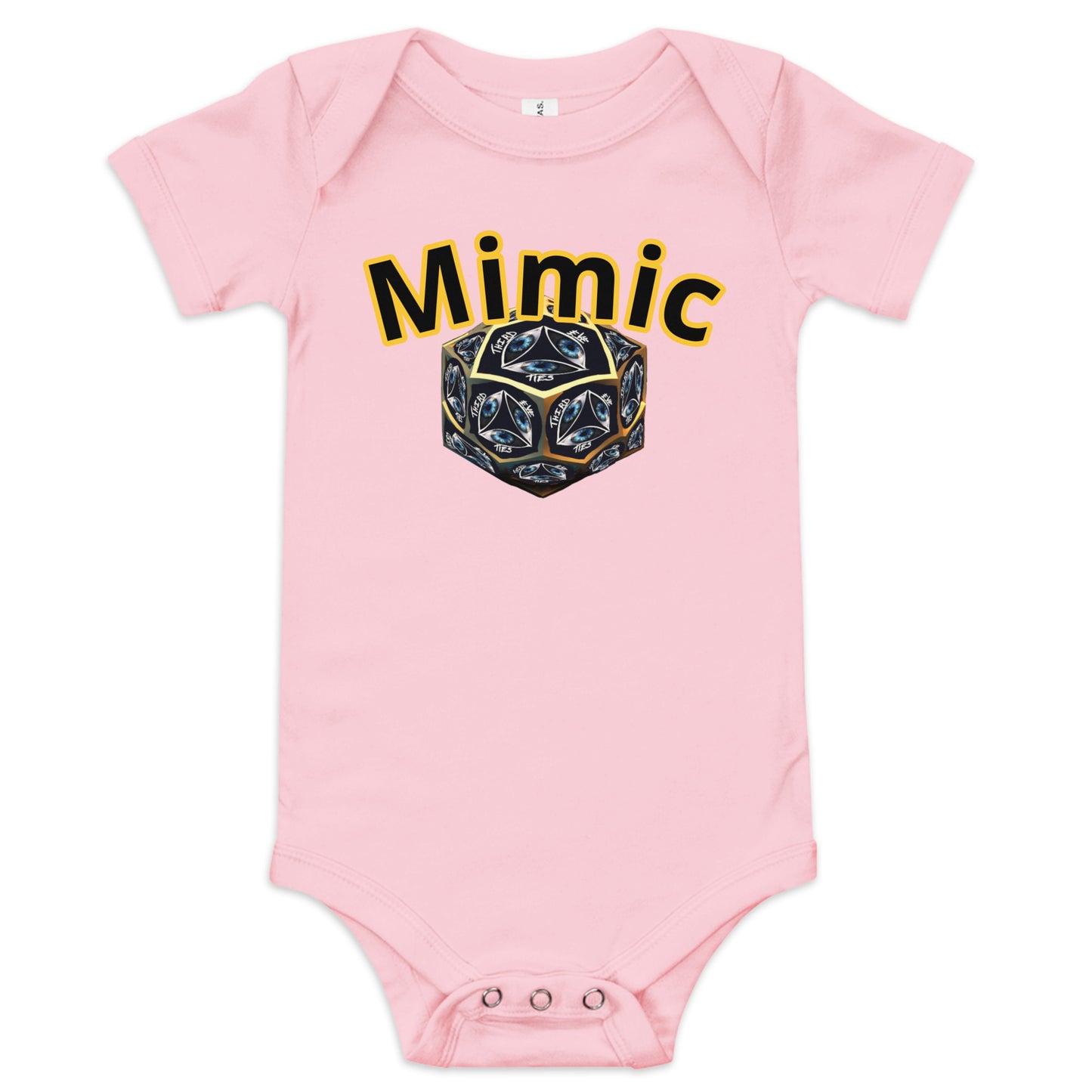 Mimic tear Baby short sleeve one piece