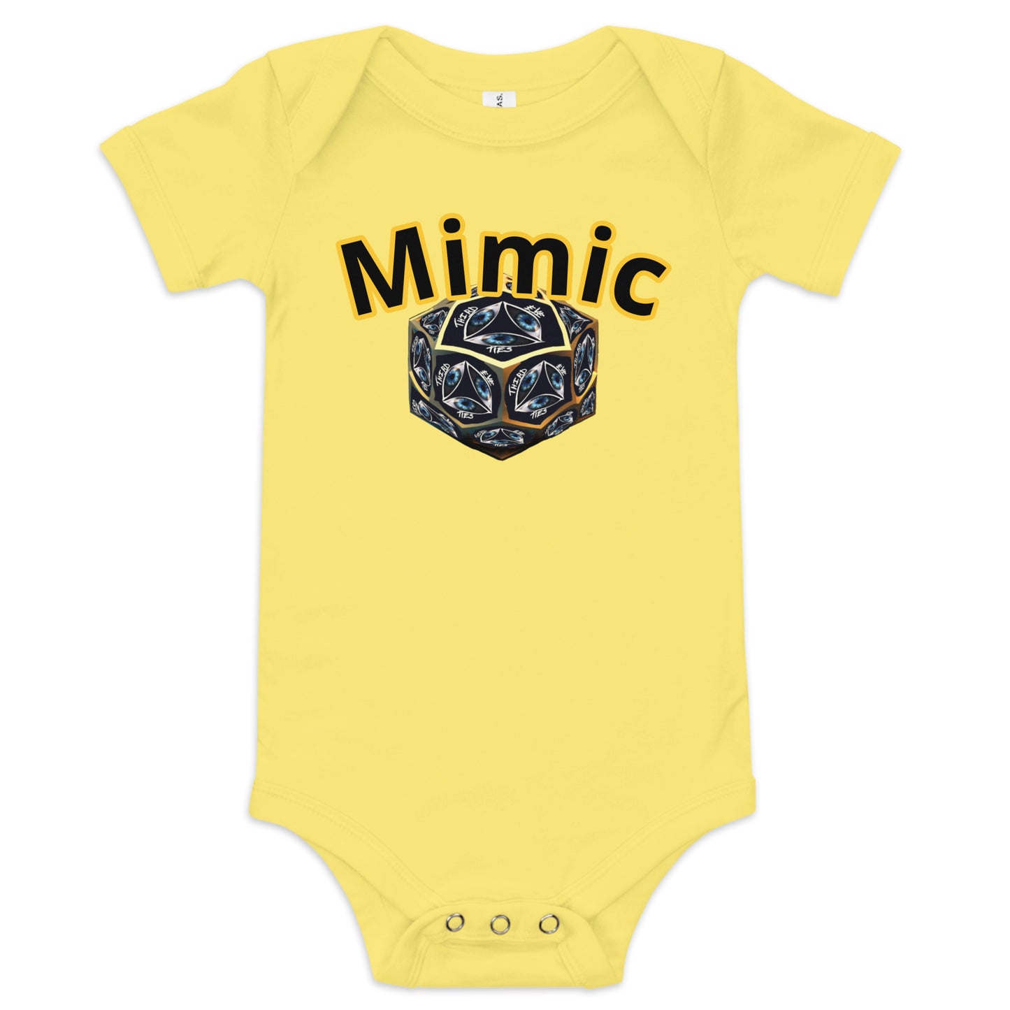 Mimic tear Baby short sleeve one piece