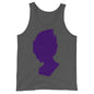gray and purple tank top, dragon ball, artistic, cotton, sleeveless