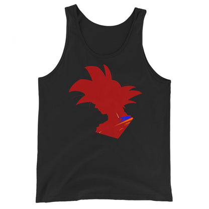 black tank top, dragon ball, cotton, artistic, sleeveless, multiple sizes