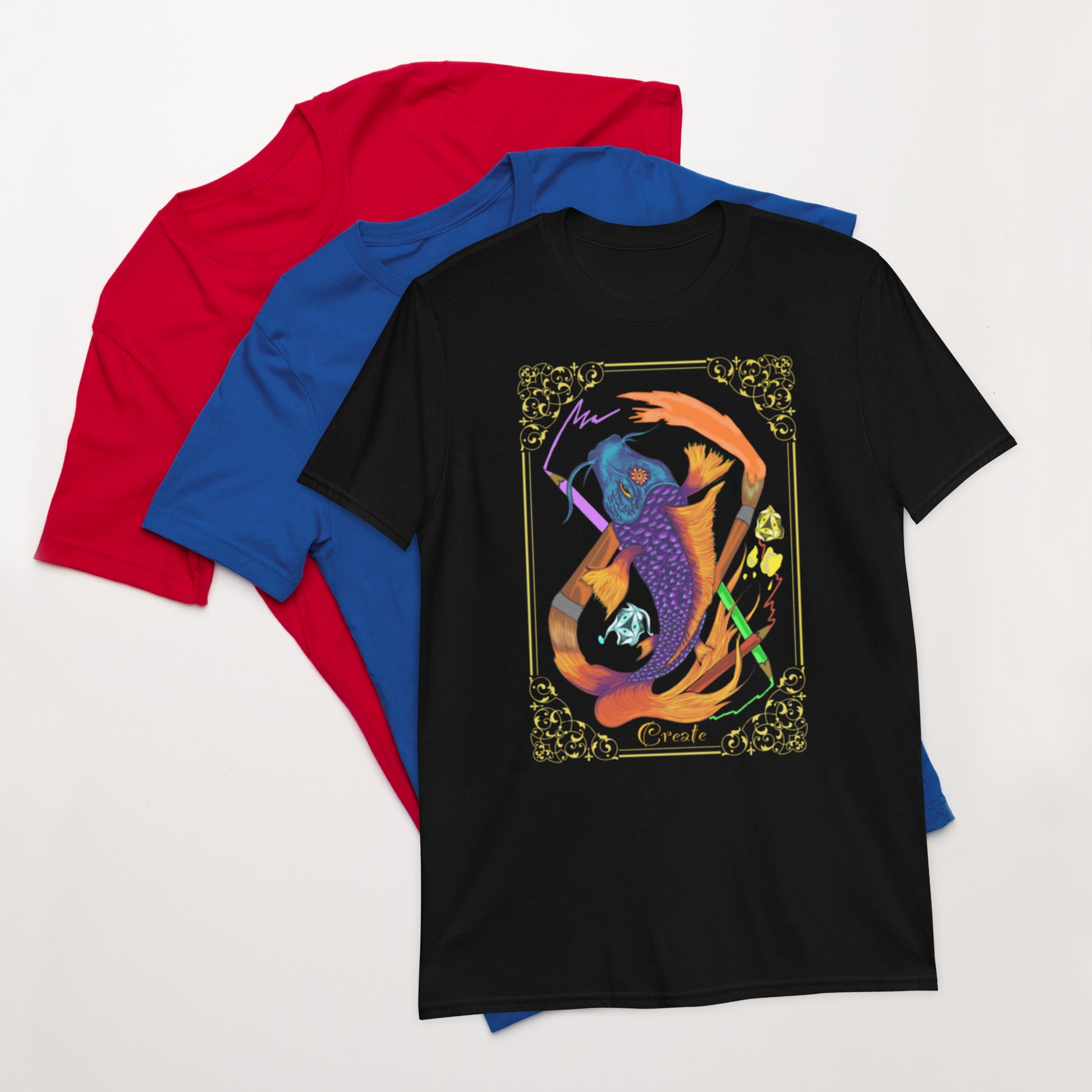 Koi Fish Paint t-shirt