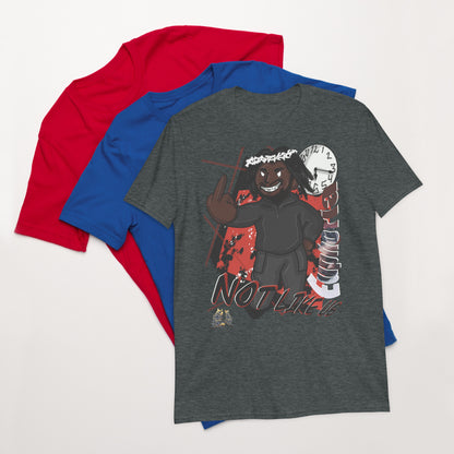 Not like us Short-Sleeve Unisex T-Shirt.