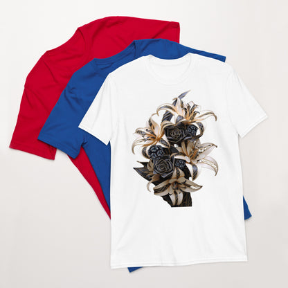 Roses Short-Sleeve Unisex T-Shirt.