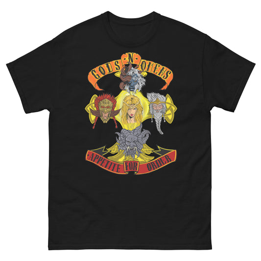 Gods n omens by gods hand Unisex classic tee.