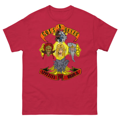 Gods n omens by gods hand Unisex classic tee.