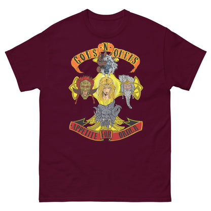 Gods n omens by gods hand Unisex classic tee.