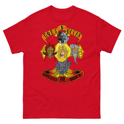 Gods n omens by gods hand Unisex classic tee.