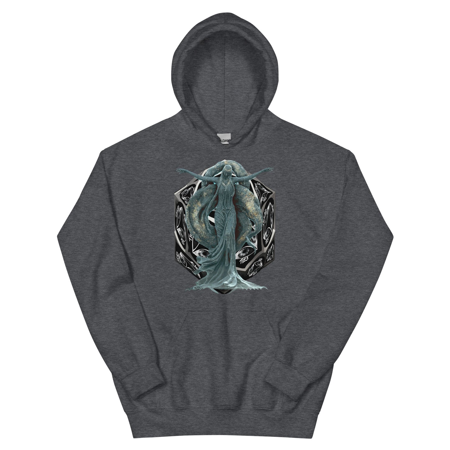 Statue of marika by Godshand Unisex Hoodie