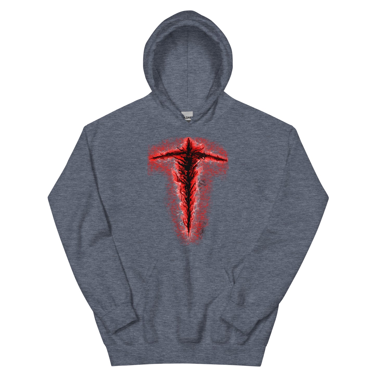 Rune Of Death by Godshand Unisex Hoodie