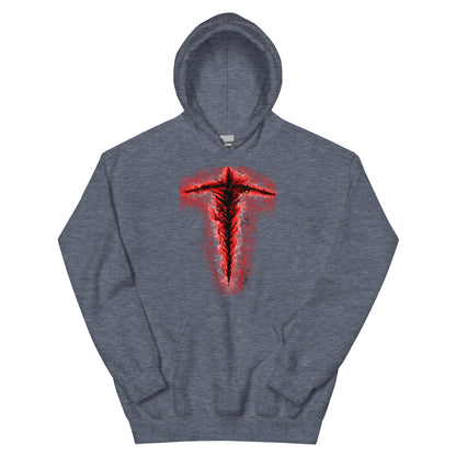 Rune Of Death by Godshand Unisex Hoodie