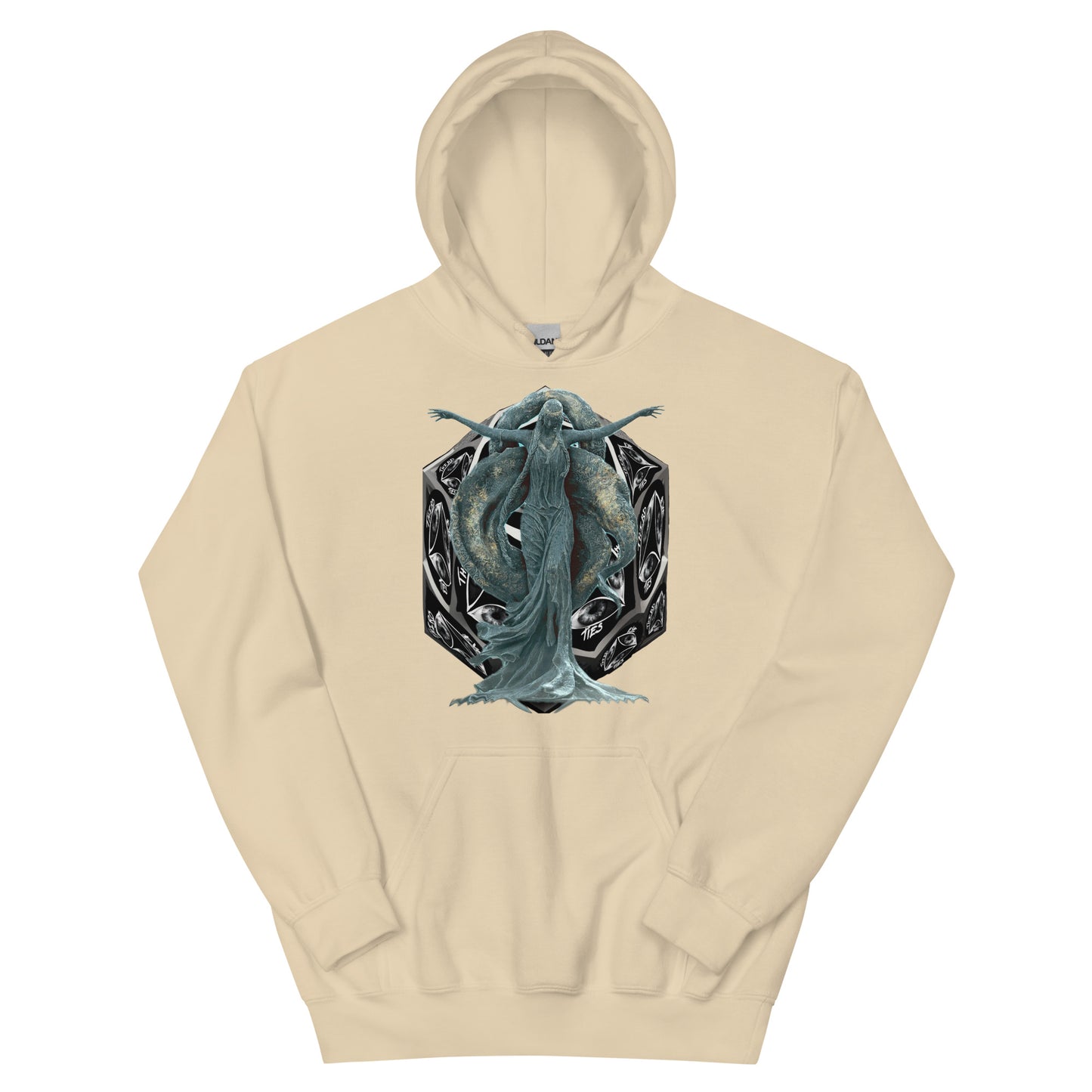 Statue of marika by Godshand Unisex Hoodie