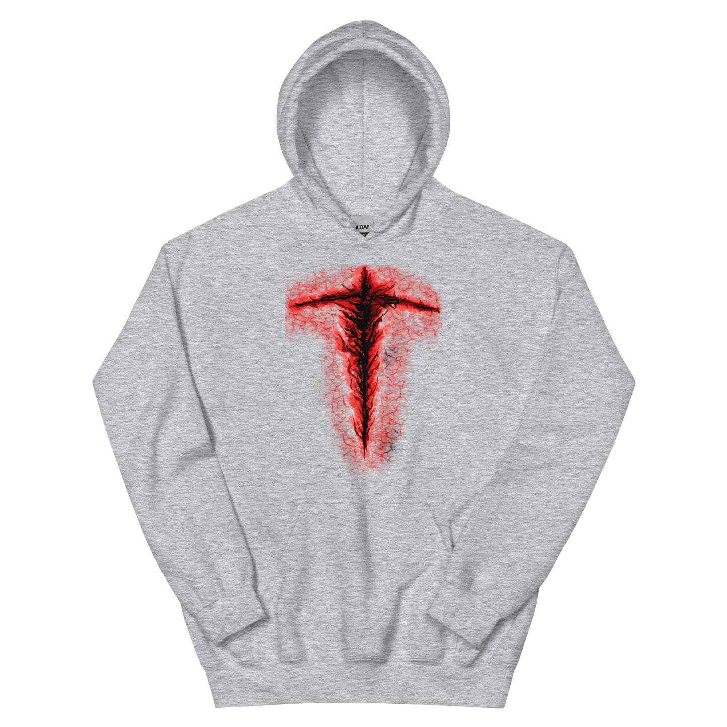 Rune Of Death by Godshand Unisex Hoodie