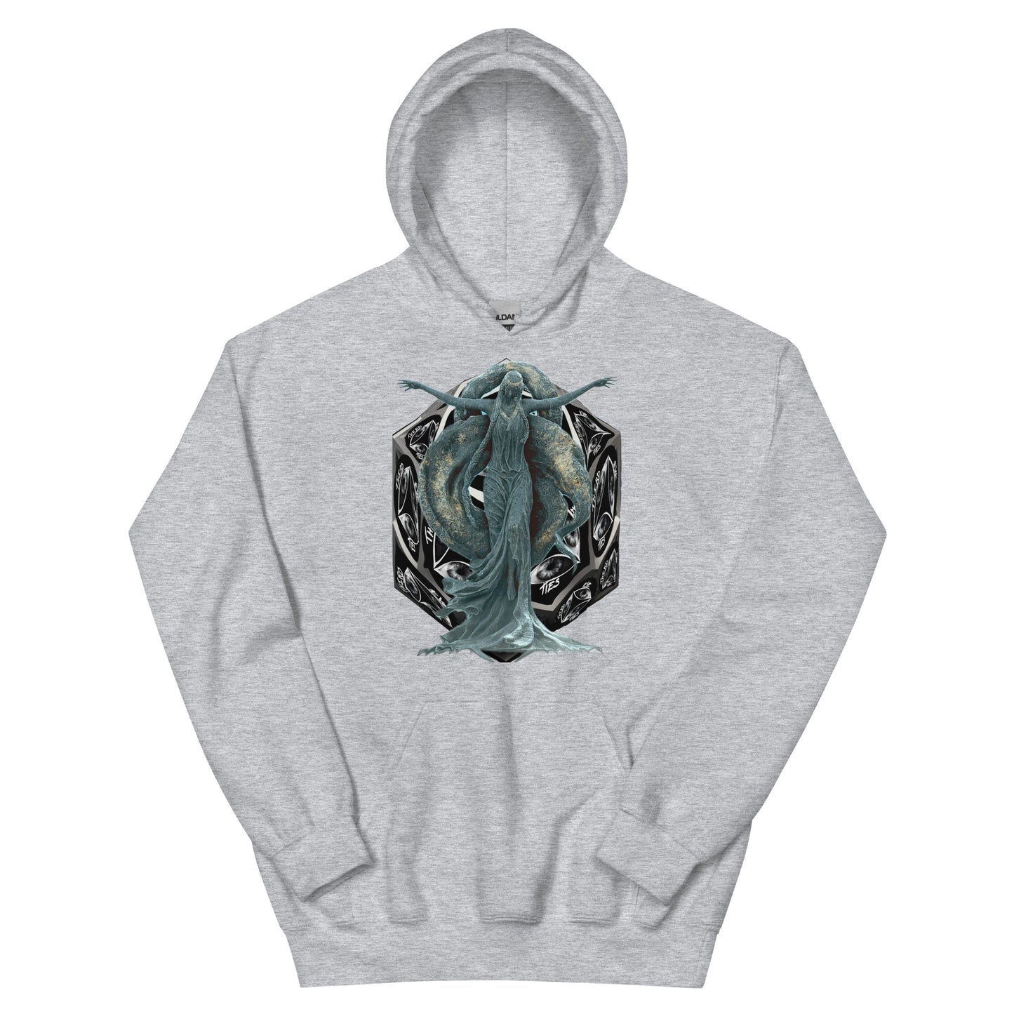 Statue of marika by Godshand Unisex Hoodie