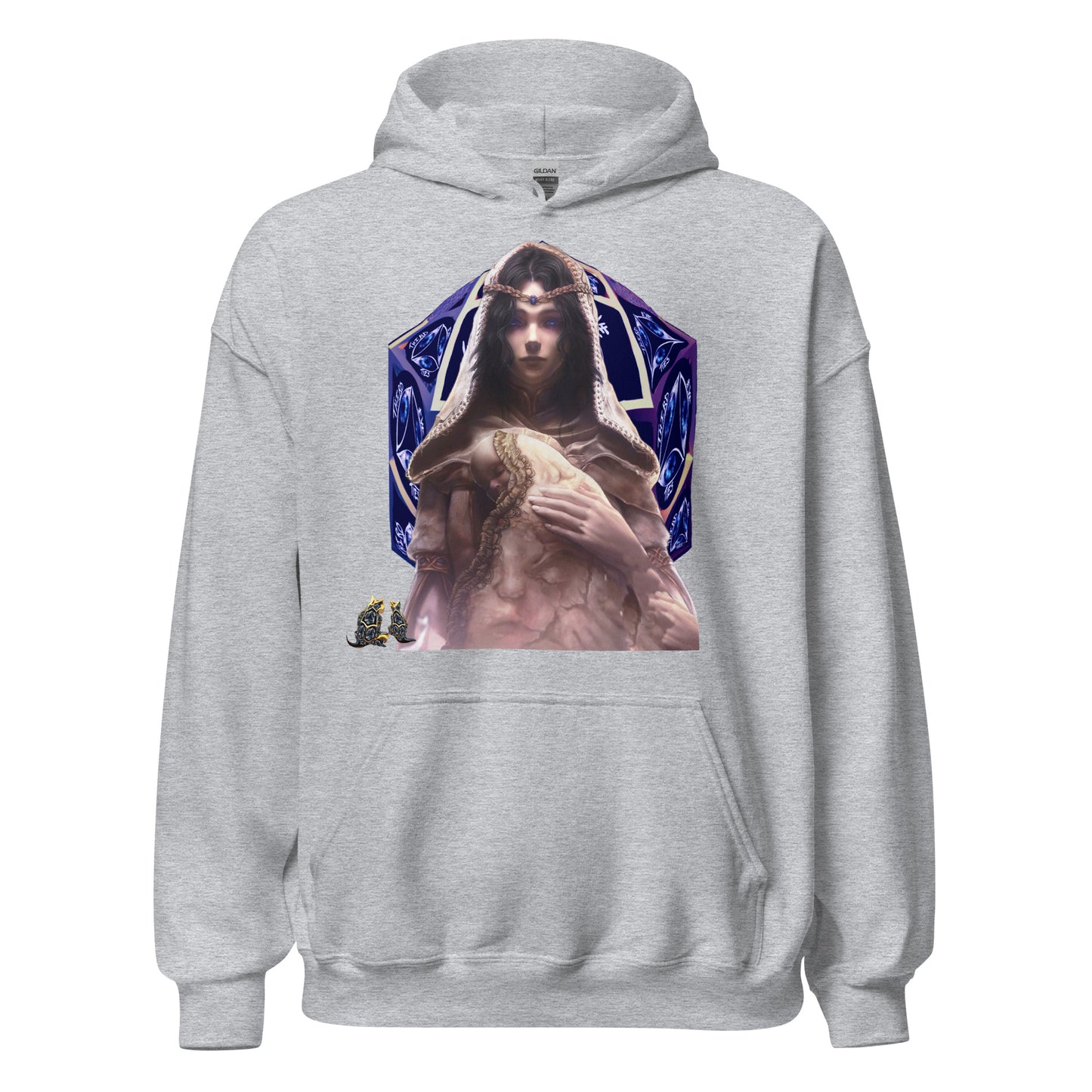 Gloam eyed queen by Godshand Unisex Hoodie