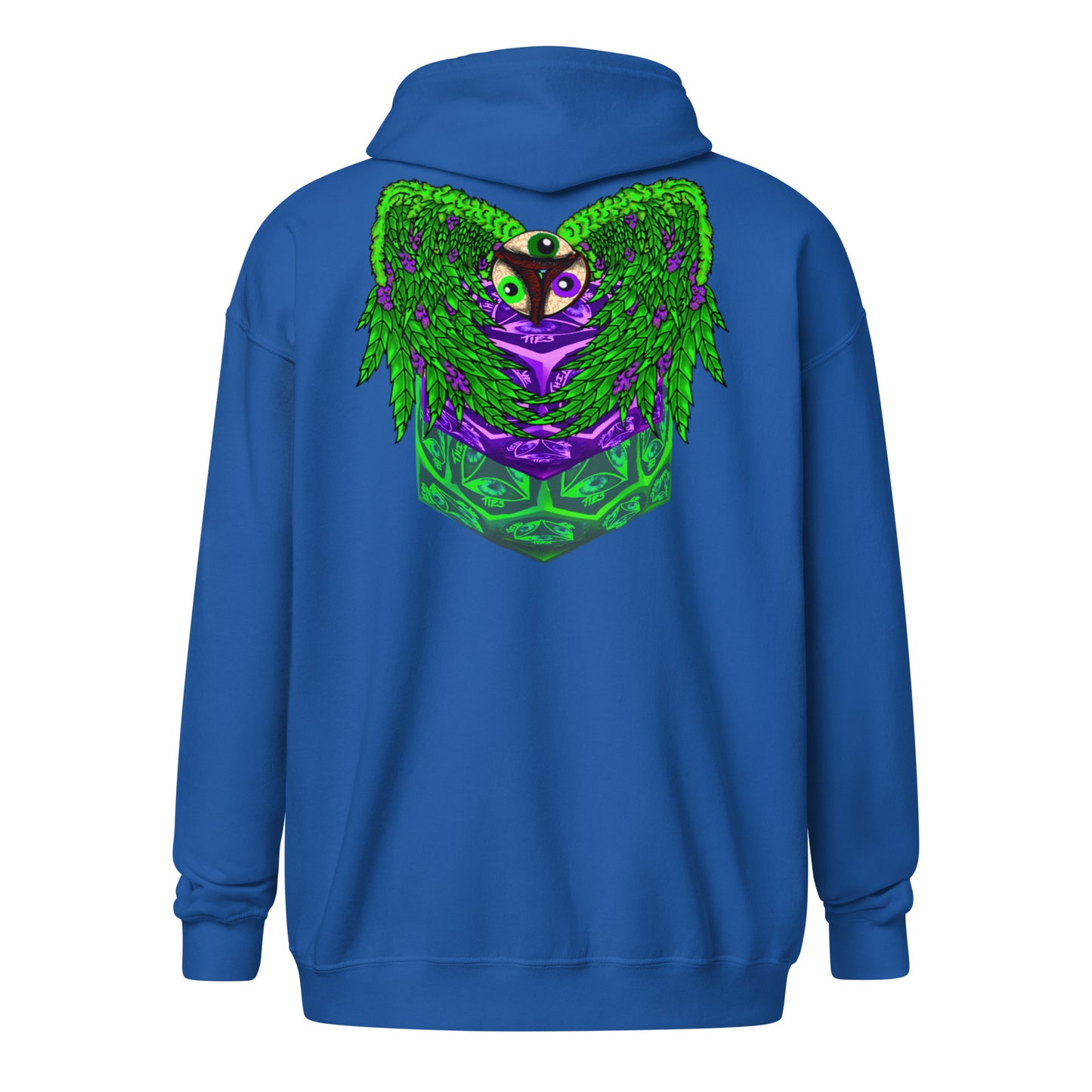 Bud Angel by Godshand Unisex heavy blend zip hoodie