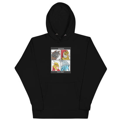 Demigods Demi days spectral witch edition by Godshand Unisex Hoodie.
