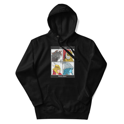 Demigods Demi days non spectral by Godshand Unisex Hoodie.