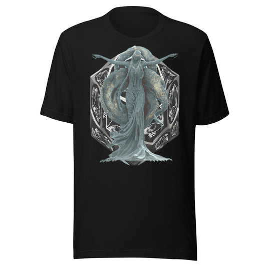 Statue of merika by Godshand Unisex t-shirt