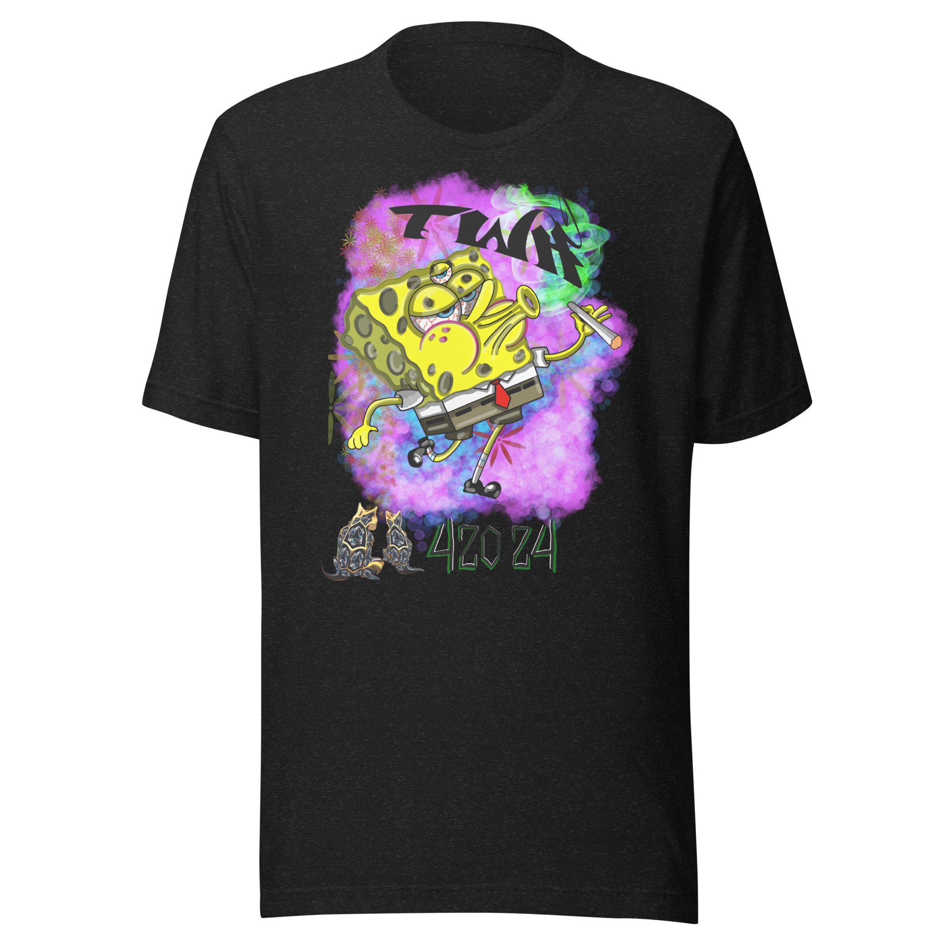 Spongey Bobby by Godshand designs- TWIF collection- Unisex t-shirt - ThirdEyeTies