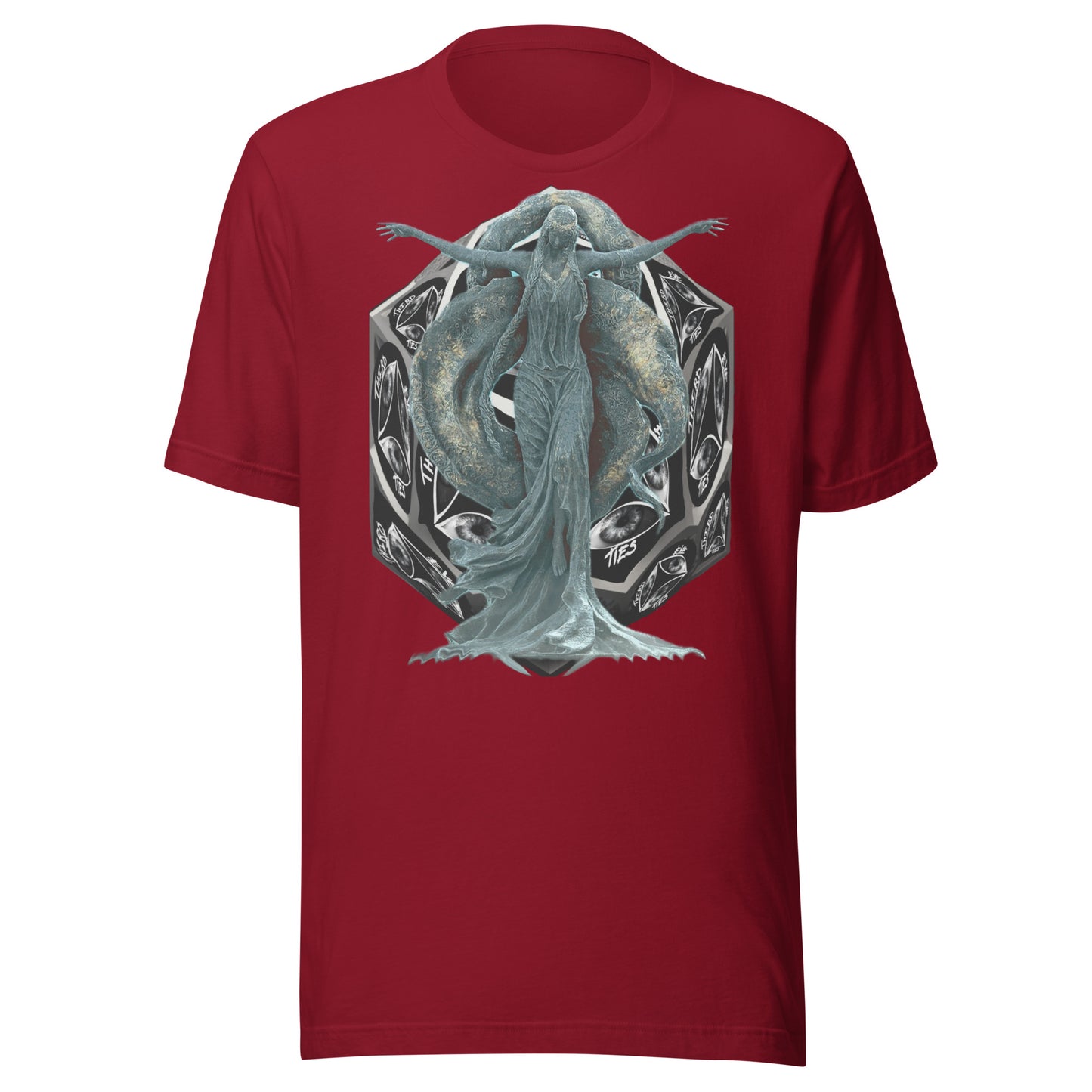 Statue of merika by Godshand Unisex t-shirt