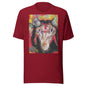 red t-shirt, apex legends, short sleeve, crew cut, cotton, artistic
