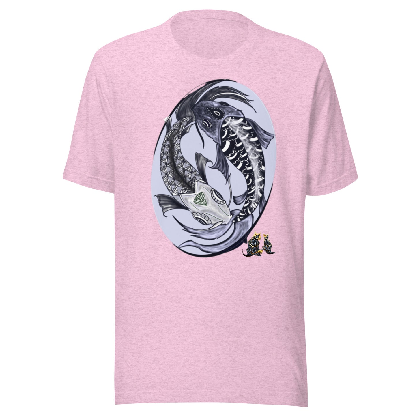 Yin yang koi by Godshand Unisex t-shirt