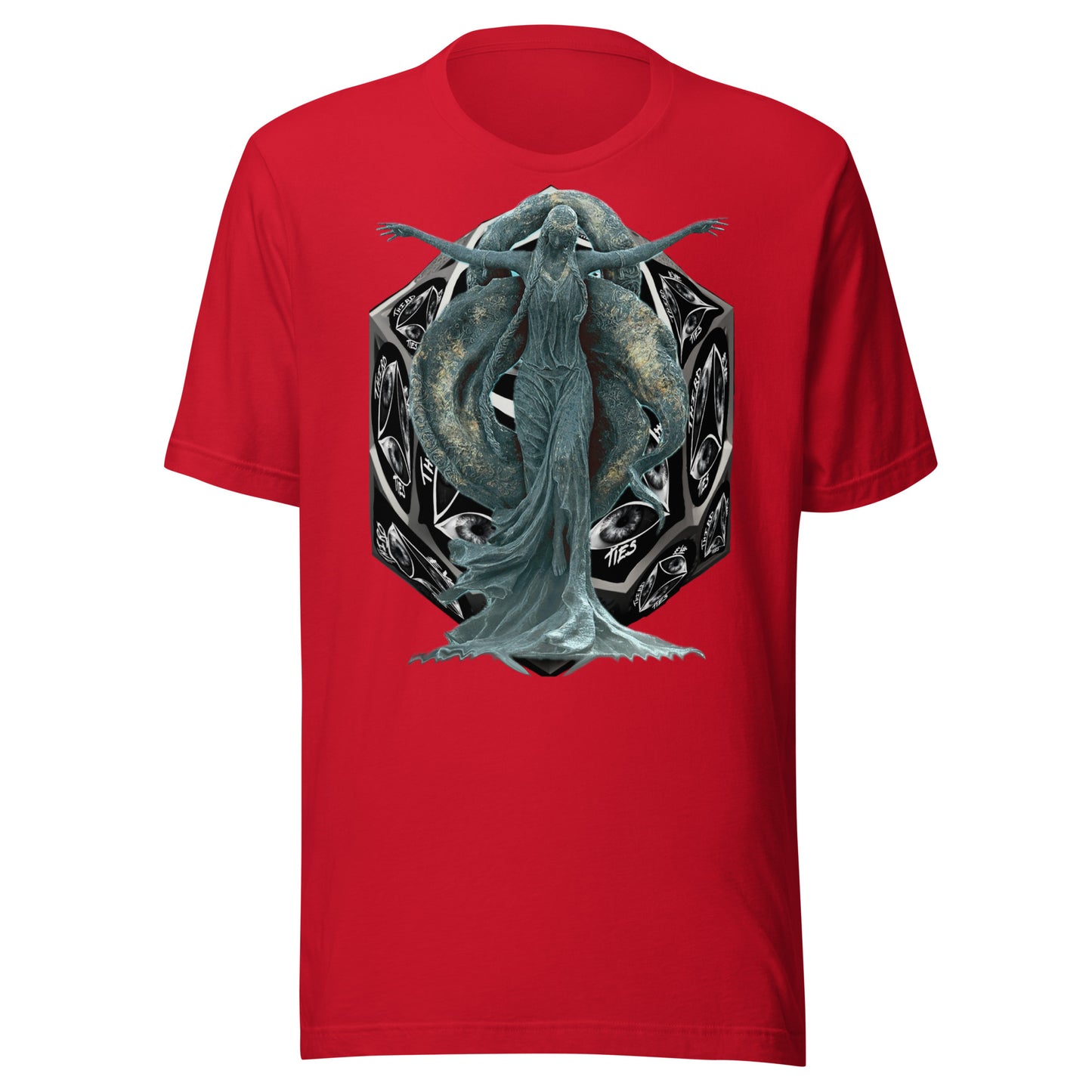 Statue of merika by Godshand Unisex t-shirt