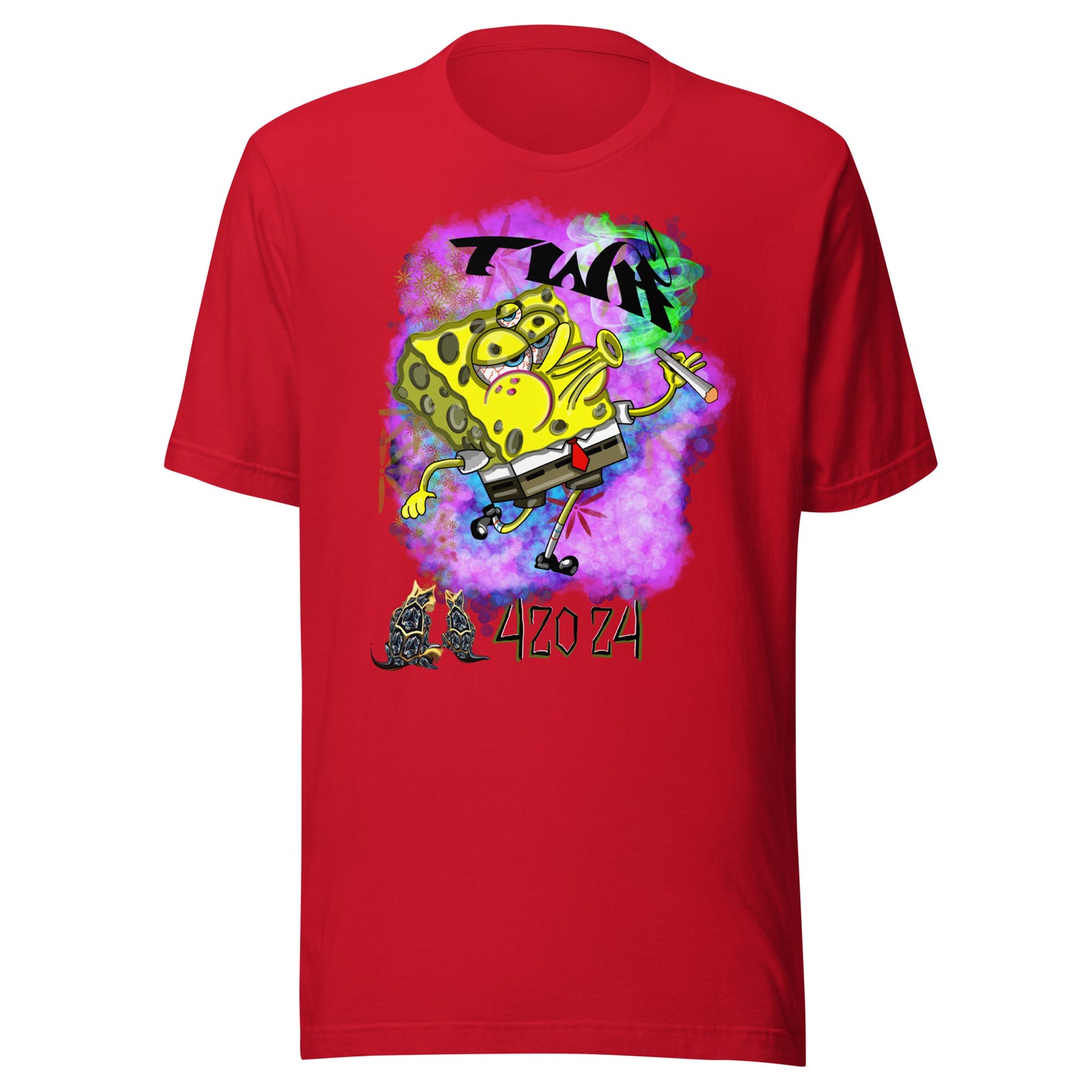 Spongey Bobby by Godshand designs- TWIF collection- Unisex t-shirt - ThirdEyeTies